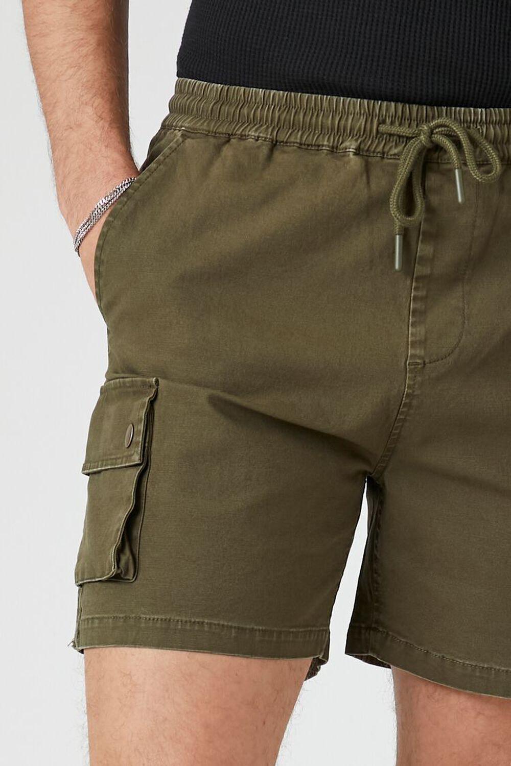 Drawstring Cargo Shorts | Forever 21 Product Image