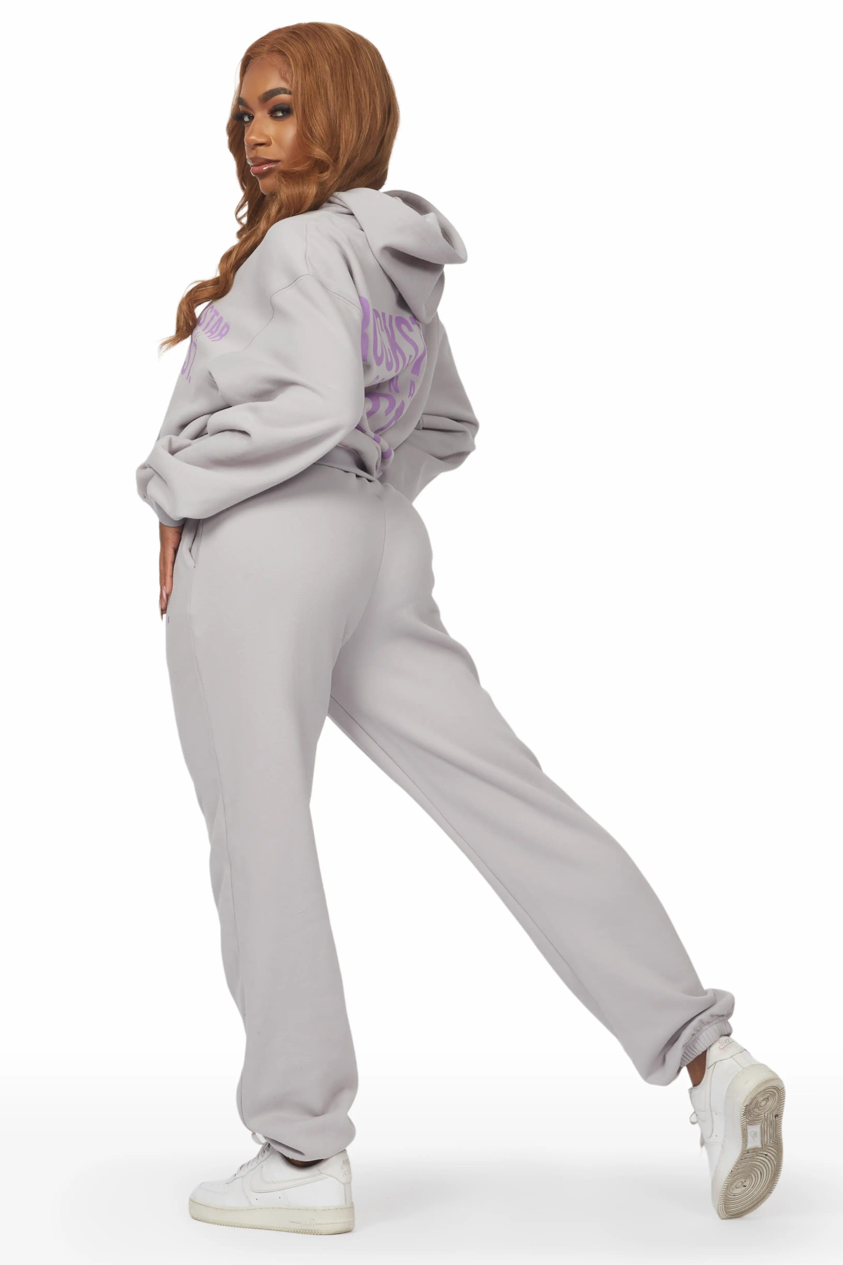 Daylia Grey Art Dist. Oversized Trackset Female Product Image