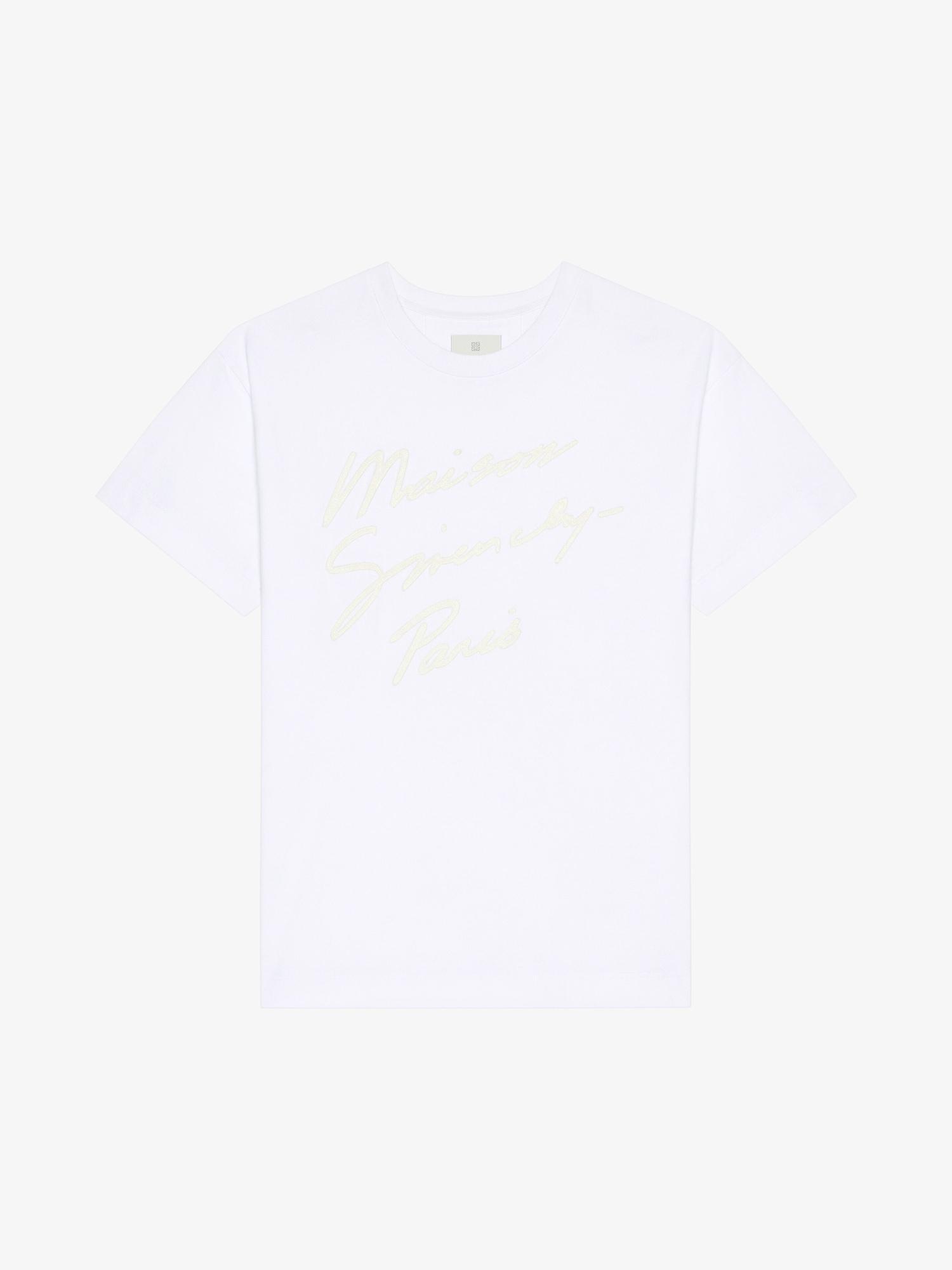 Maison GIVENCHY t-shirt in cotton Product Image