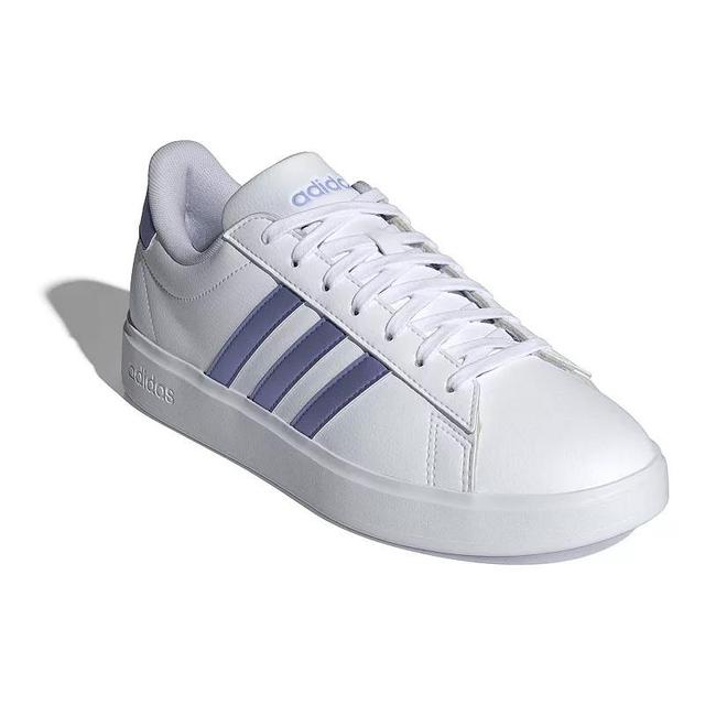 adidas GRAND COURT 2.0 SHOES Cloud White 6 Womens Product Image