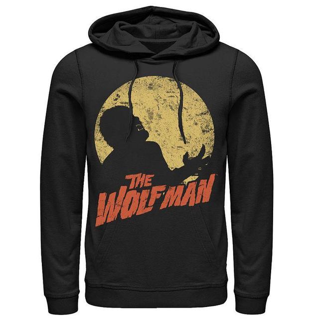 Mens Universal Monsters The Wolfman Moonlit Silhouette Hoodie Product Image