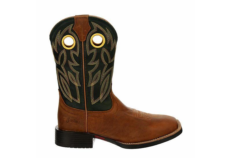 Justin Boots Mens Bowline Leather Western Boots Product Image