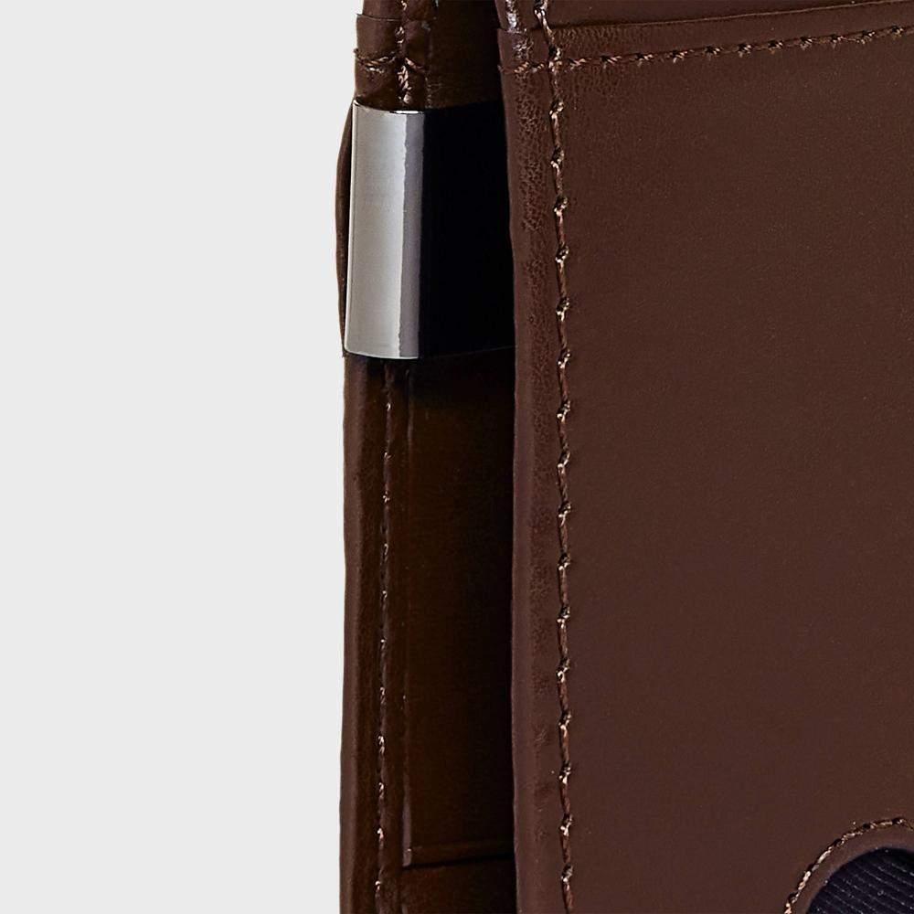 Men's RFID Bifold Wallet with Money Clip - Goodfellow & Co™ Brown Product Image