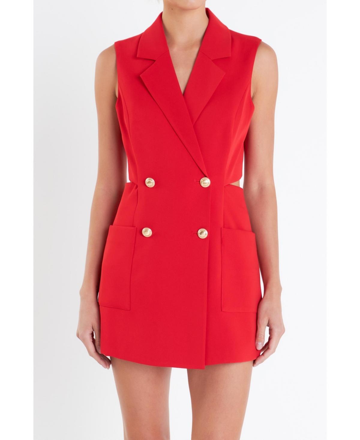 Women's Sleeveless Suit Romper Product Image