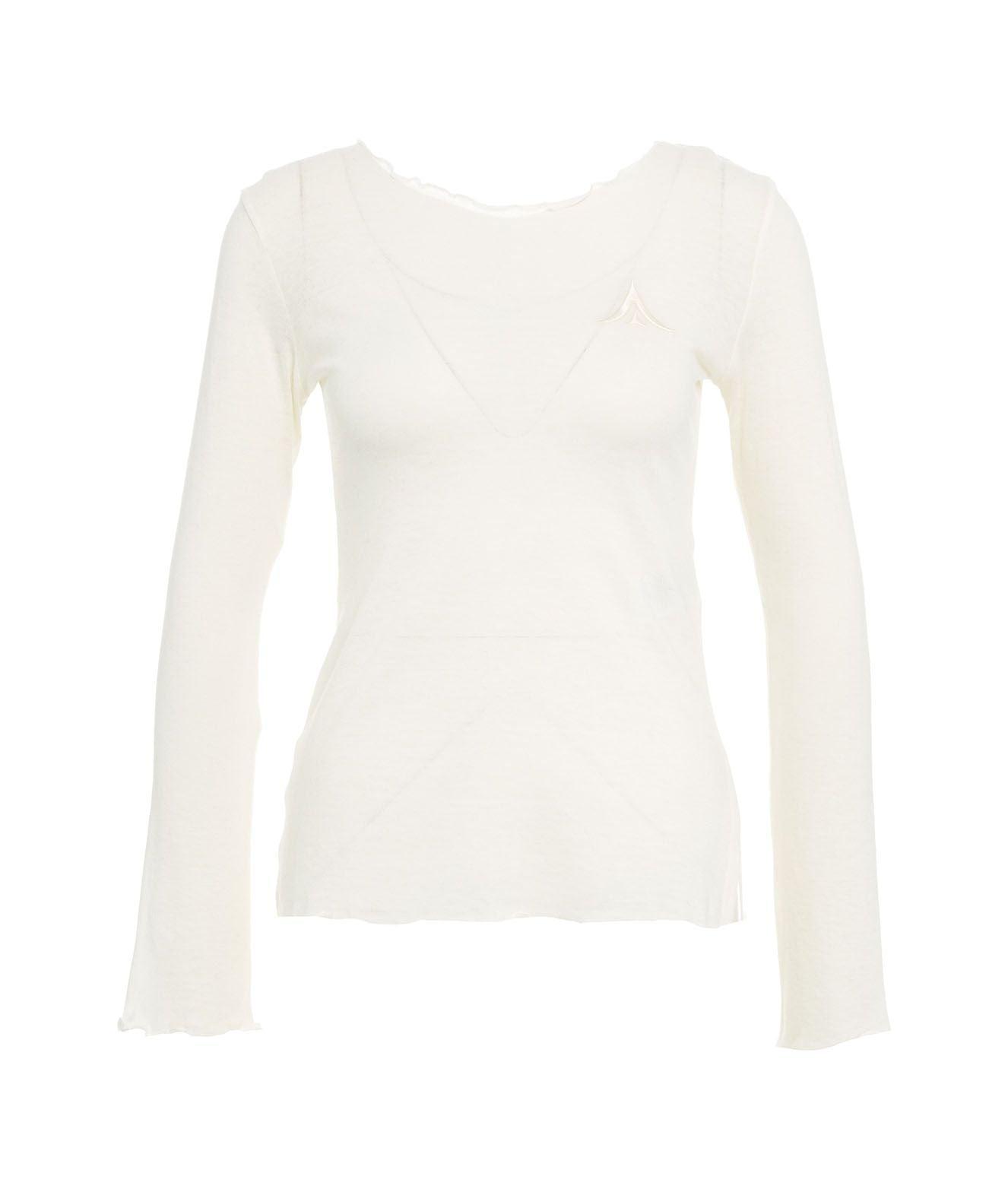 Maglia maniche lunghe in jersey Female Product Image