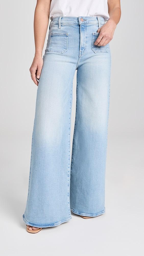 MOTHER Petite Lil Patch Pocket Undercover Sneak Jeans | Shopbop product image