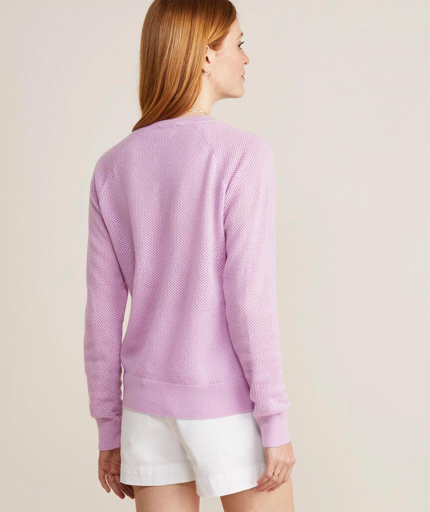 Seaspun Cashmere Open-Stitch Sweater Product Image