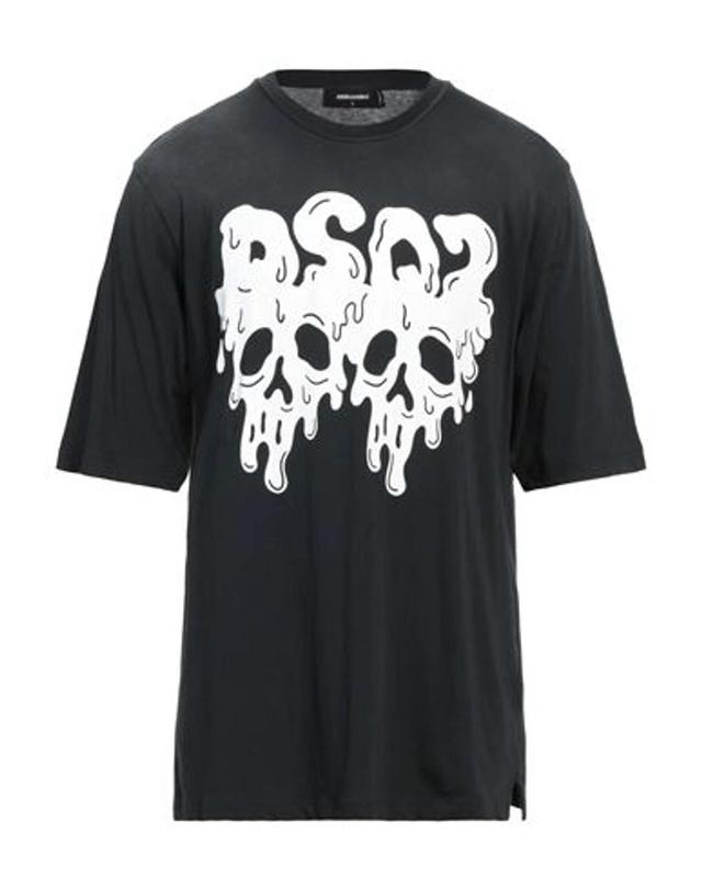 DSQUARED2 Man T-shirt Black Size Xxl Cotton Product Image