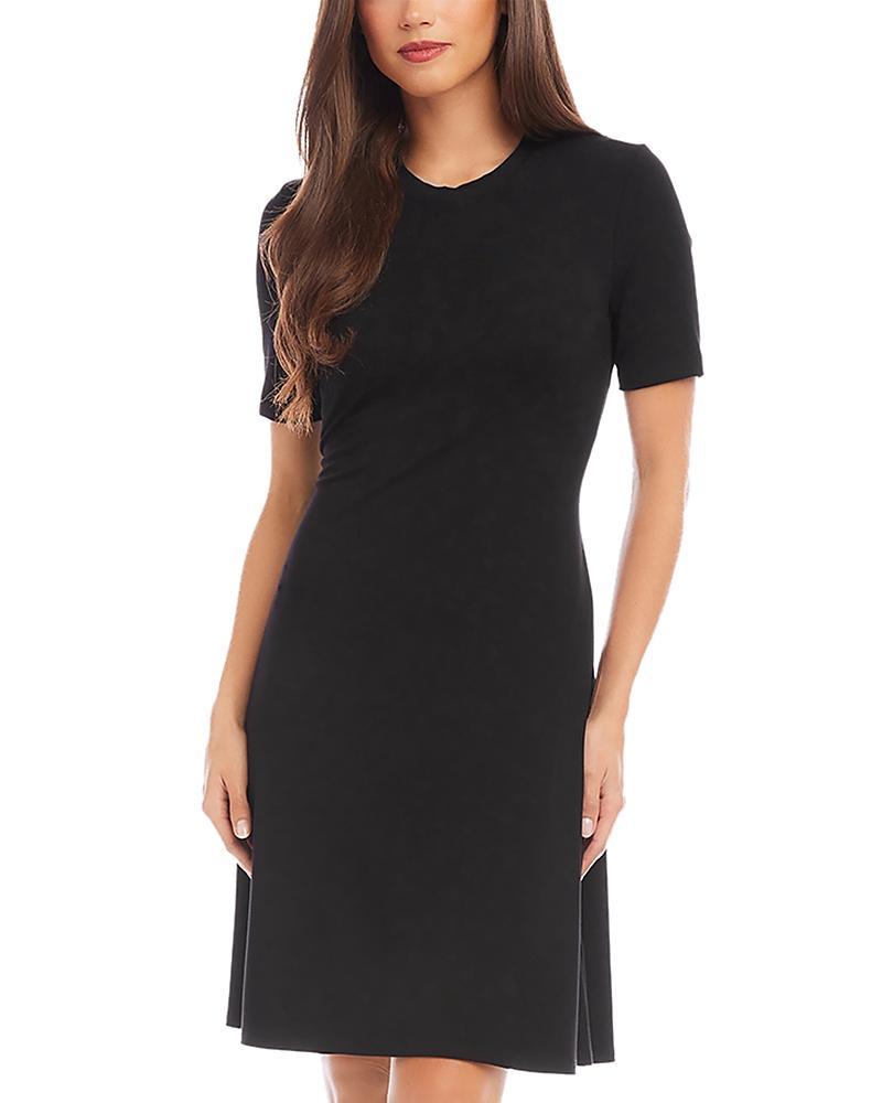 Karen Kane Petites Short Sleeve A Line Dress Product Image