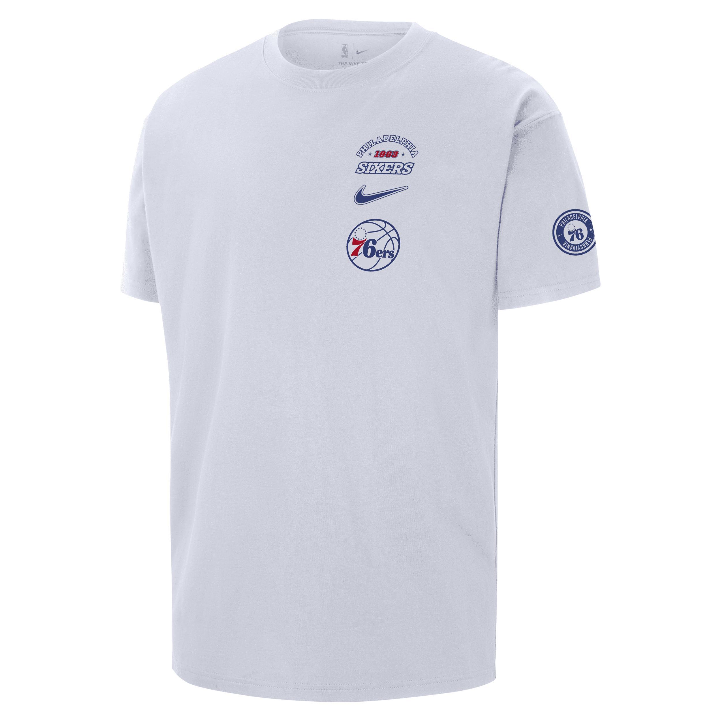 Philadelphia 76ers Courtside Nike Mens NBA T-Shirt Product Image