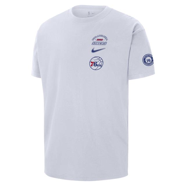 Philadelphia 76ers Courtside Nike Mens NBA T-Shirt Product Image