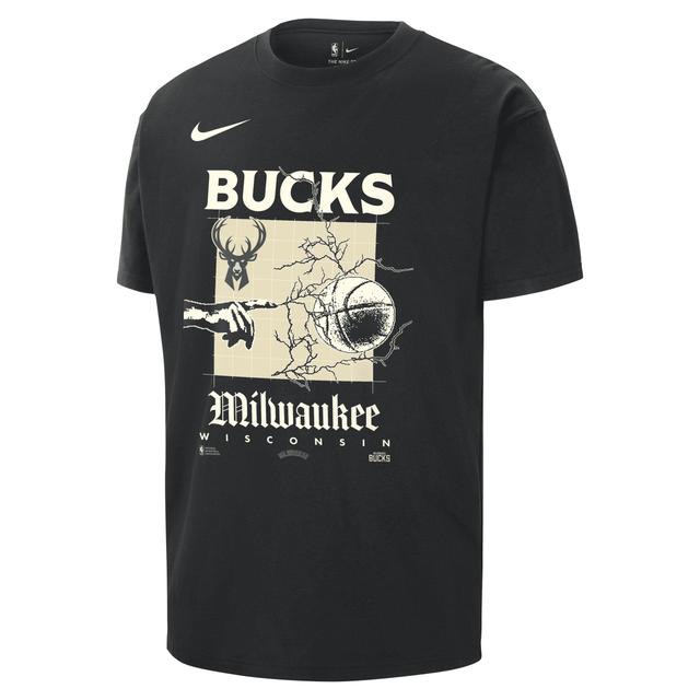 Milwaukee Bucks Courtside Nike Men's NBA Max90 T-Shirt Product Image