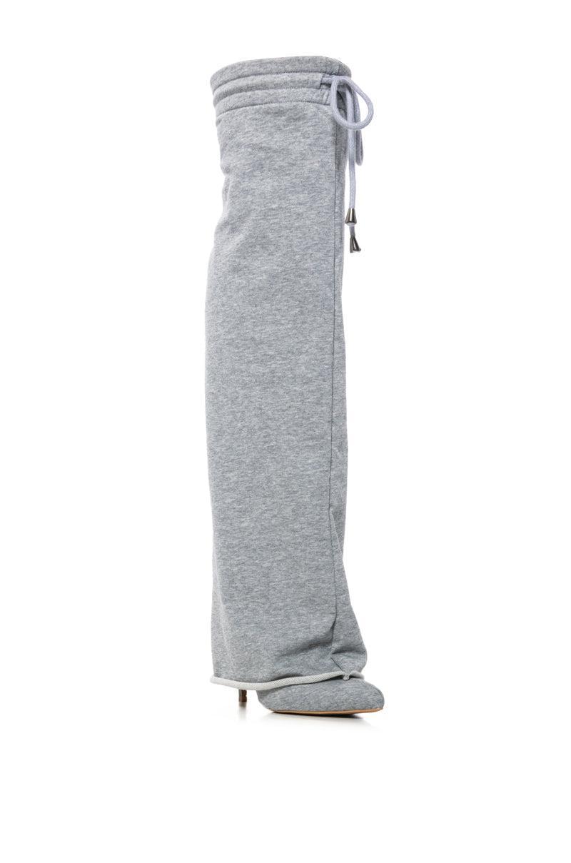 CARIO GREY SWEATPANT BOOT Product Image