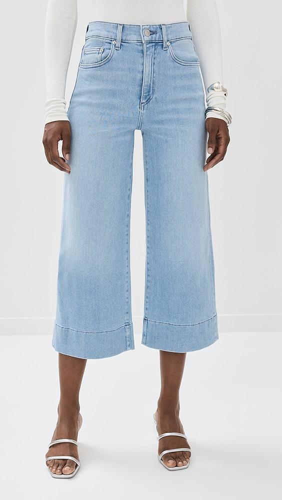 LE JEAN Rosie Crop Wide Leg Jeans | Shopbop Product Image