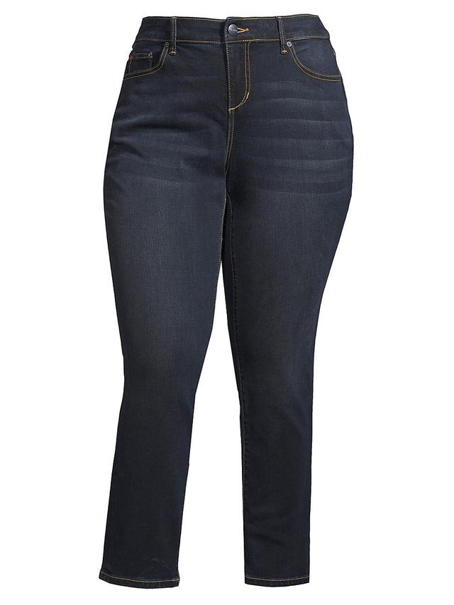 Womens Daphne Mid-Rise Slim Jeans Product Image