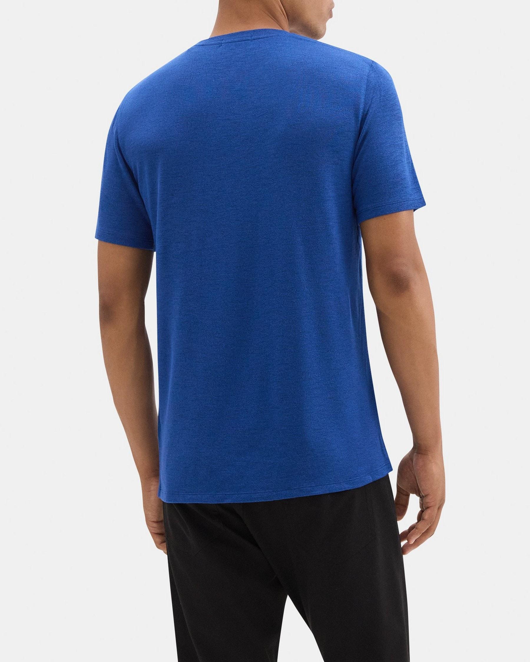 Short-Sleeve Crewneck Tee in Modal Jersey Product Image