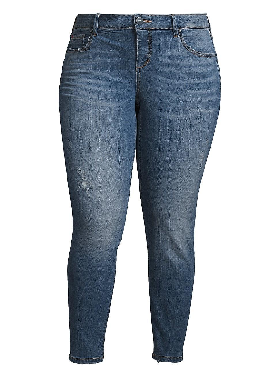 SLINK Jeans Ankle Denim Leggings Product Image