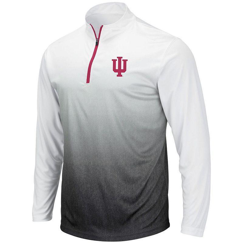 Mens Colosseum Gray Tennessee Volunteers Magic Team Logo Quarter-Zip Jacket Product Image