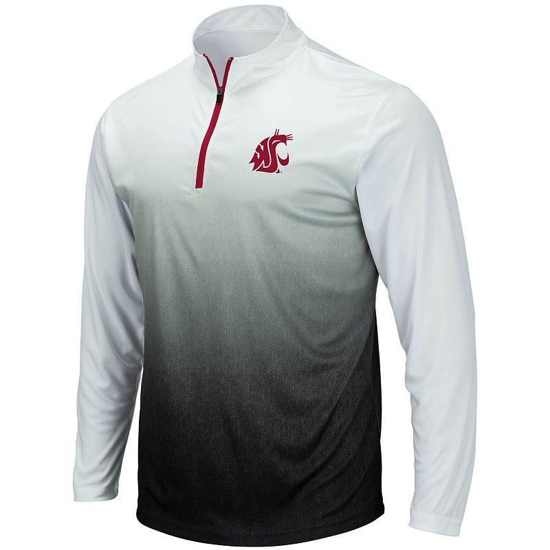 Mens Gray Texas A M Aggies Magic Team Logo Quarter-Zip Jacket Product Image