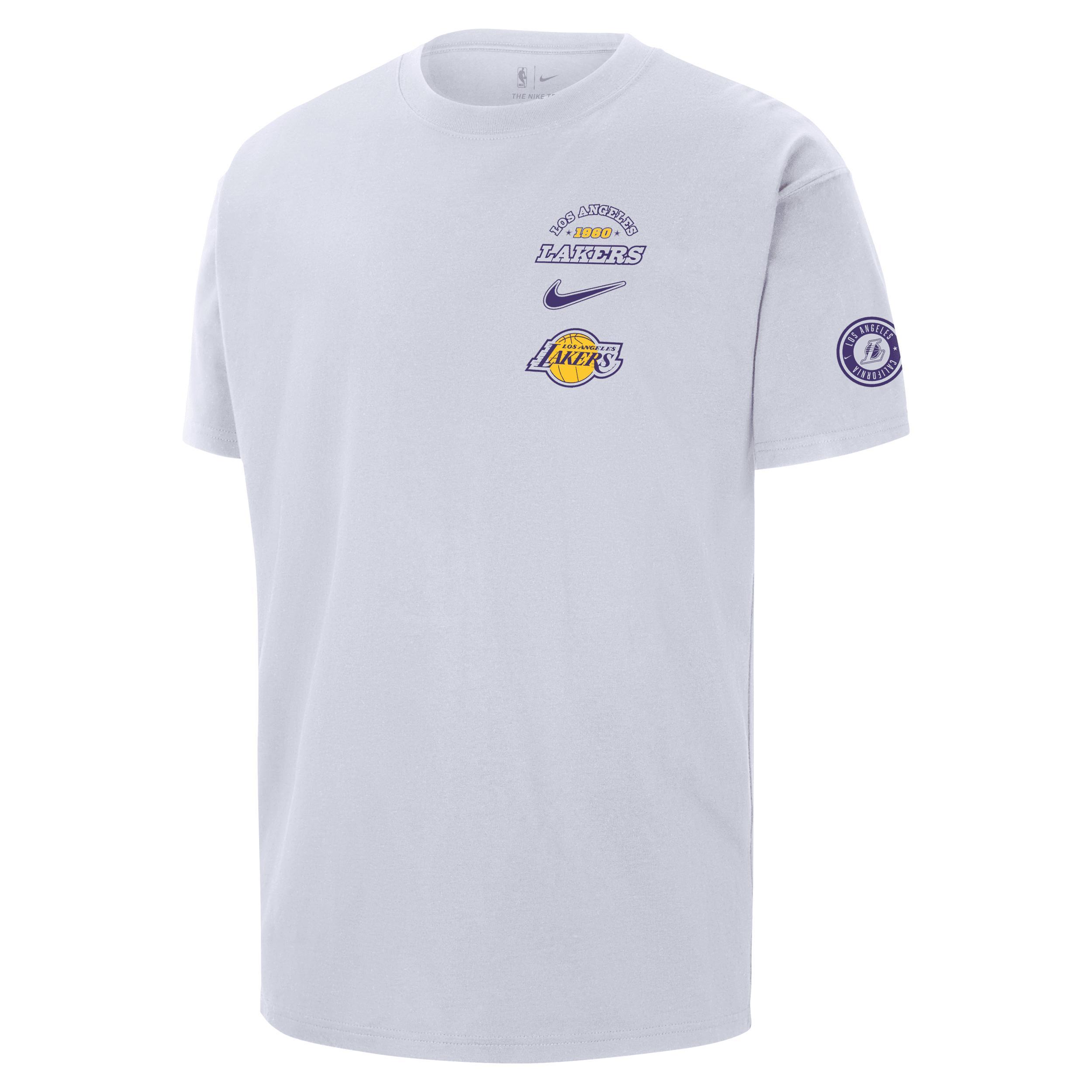 Los Angeles Lakers Courtside Nike Men's NBA T-Shirt Product Image