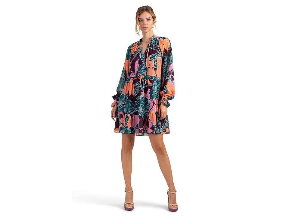 Trina Turk Rhapsodic Dress (Multi) Women's Clothing Product Image