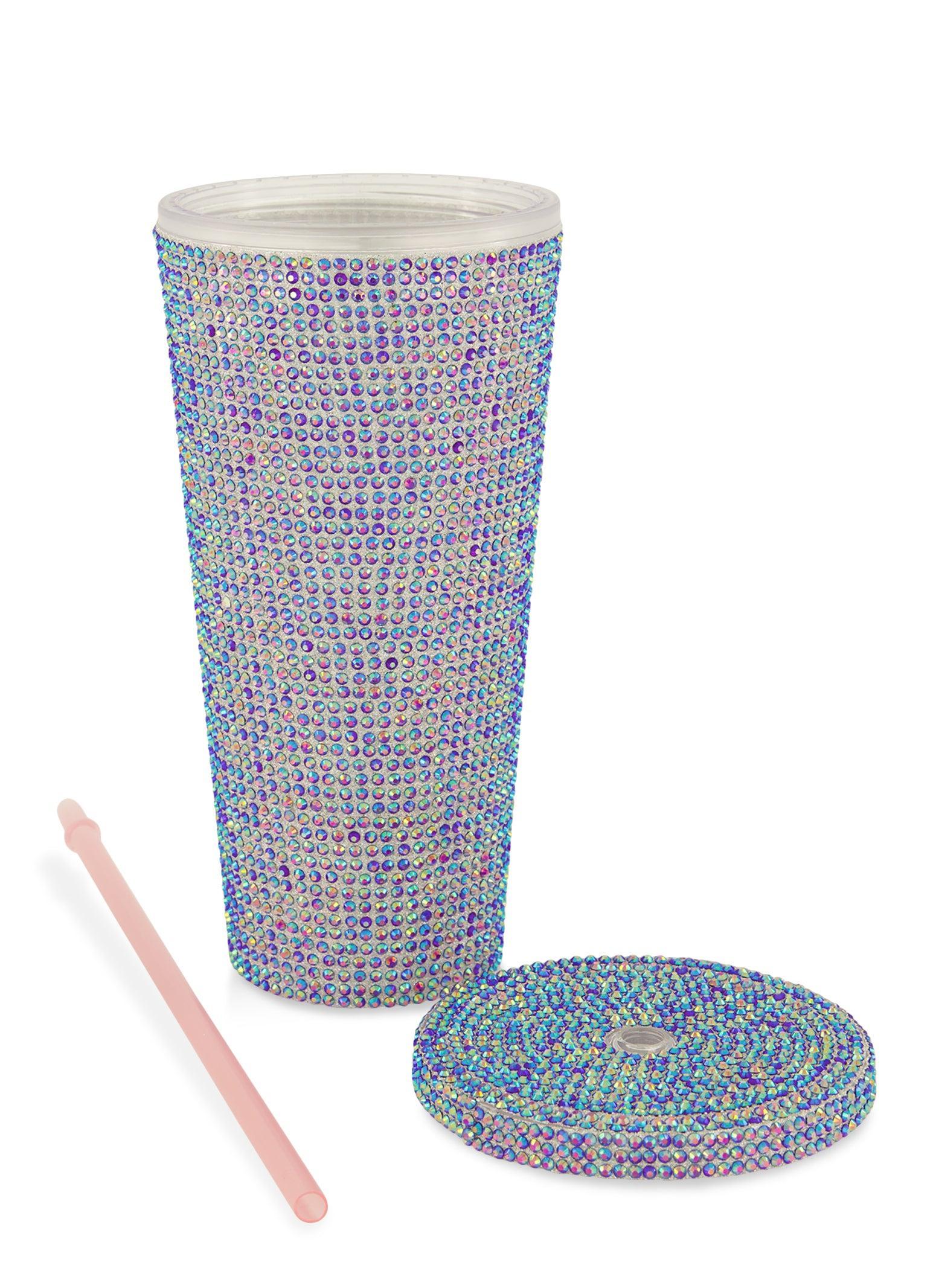 Iridescent Rhinestone 22oz Tumbler Female Product Image