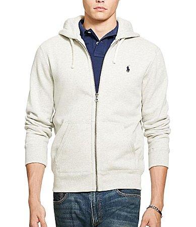 Mens Fleece Full-Zip Hoodie Product Image