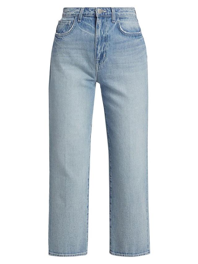 Womens June High-Rise Crop Stovepipe Jeans Product Image