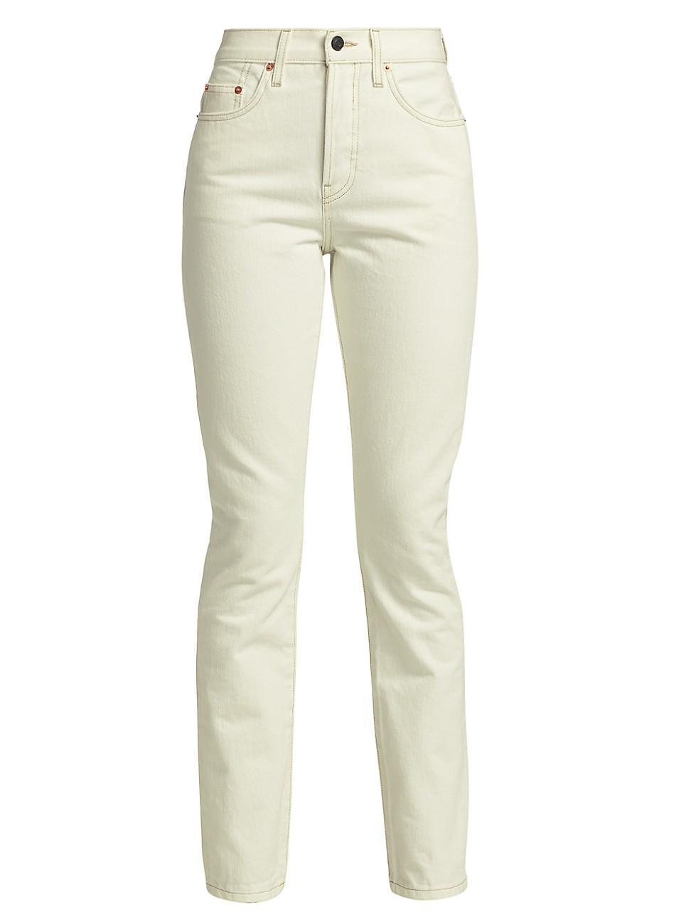 Womens High-Rise Skinny Jeans product image