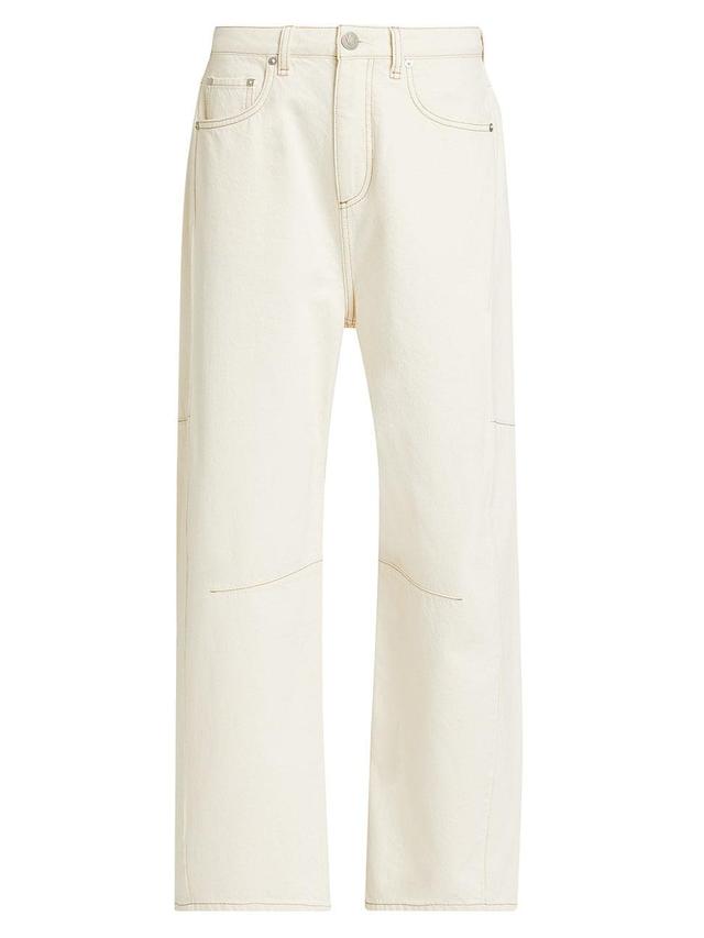 Womens Charlie Denim Barrel Jeans Product Image