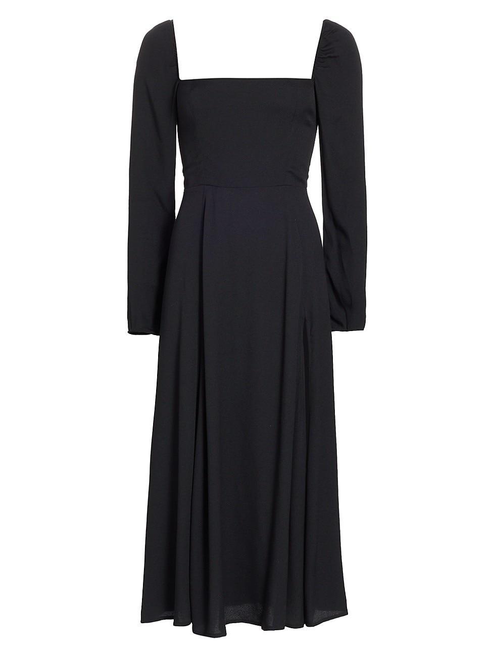 Womens Sigmund Squareneck Midi-Dress Product Image