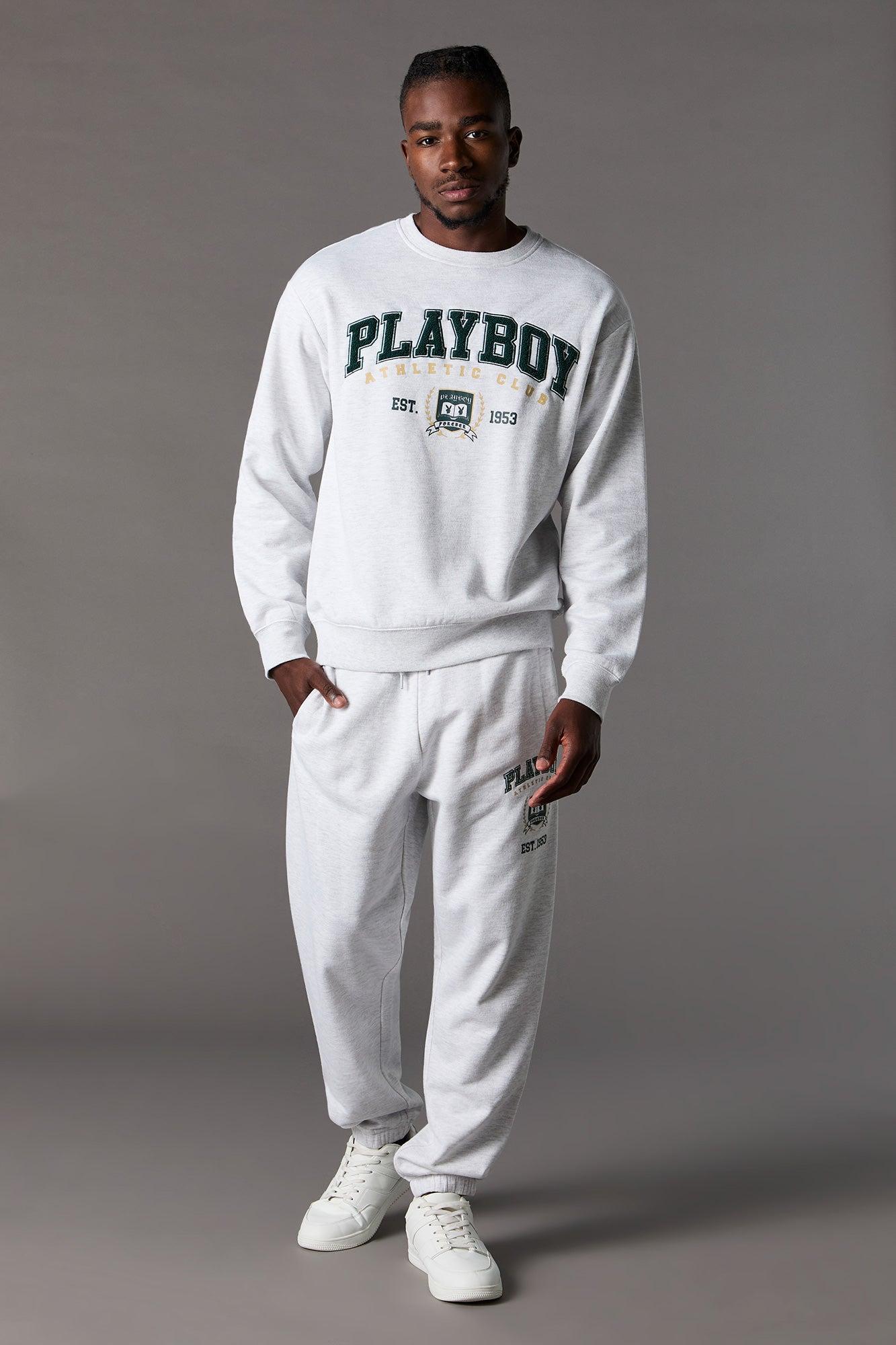 Playboy Embroidered Fleece Sweatshirt Male Product Image