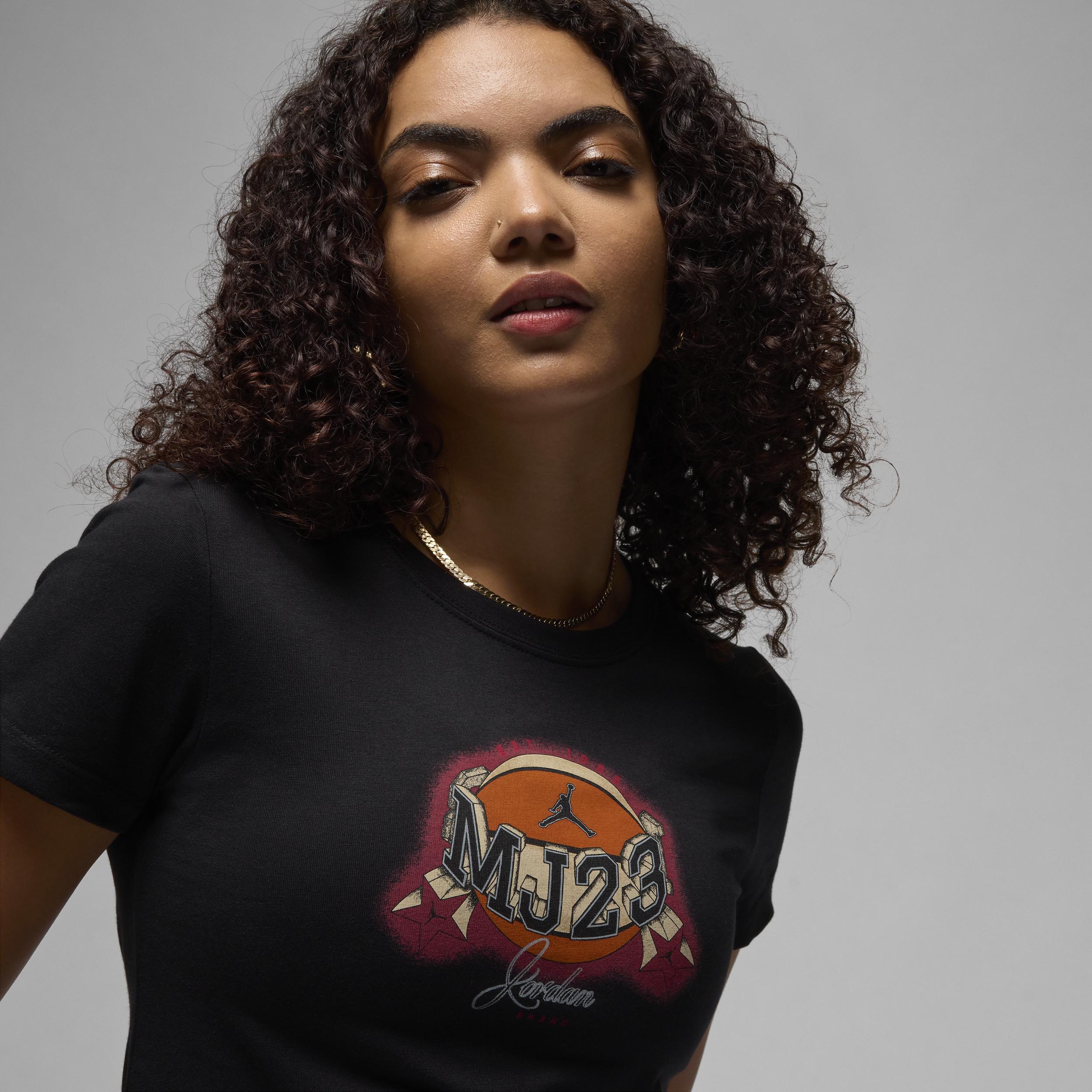 Womens Jordan Essential Slim T-Shirt Product Image