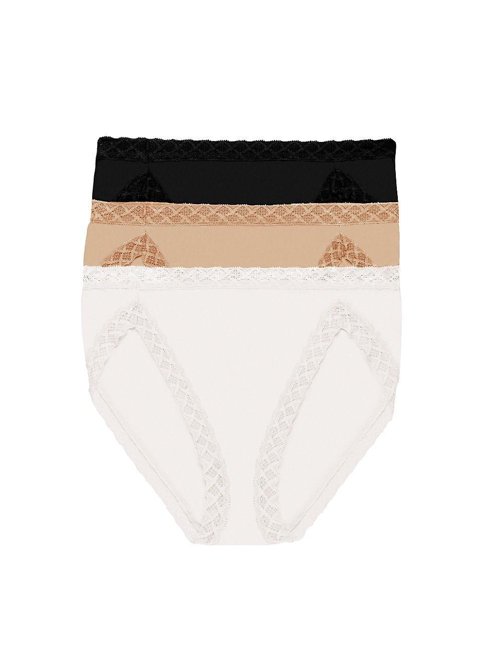 Womens Bliss Cotton French Cut Brief 3 Pack Product Image