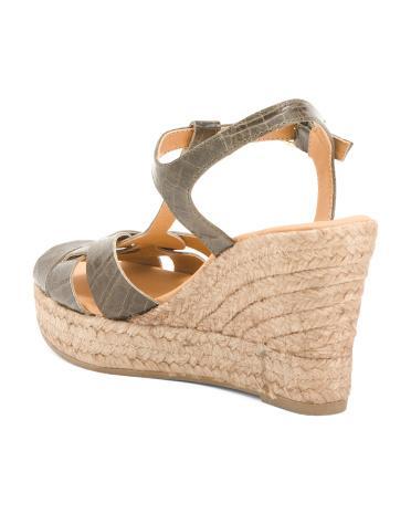 Leather Espadrilles for Women Product Image