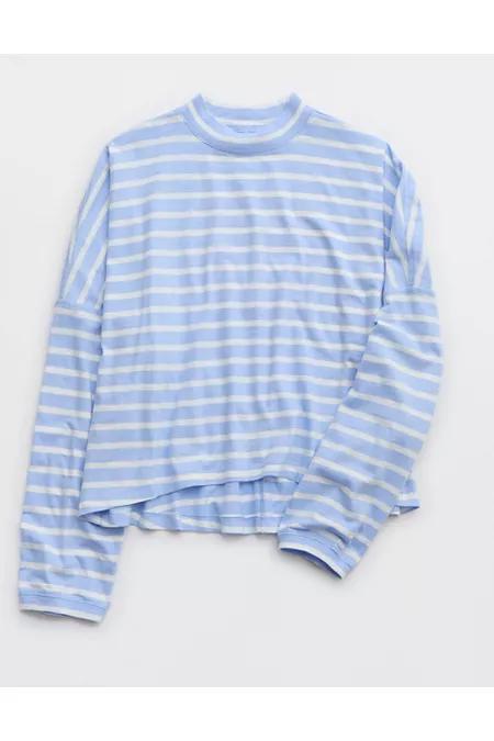 Aerie Cozy Long Sleeve Mockneck T-Shirt Women's product image