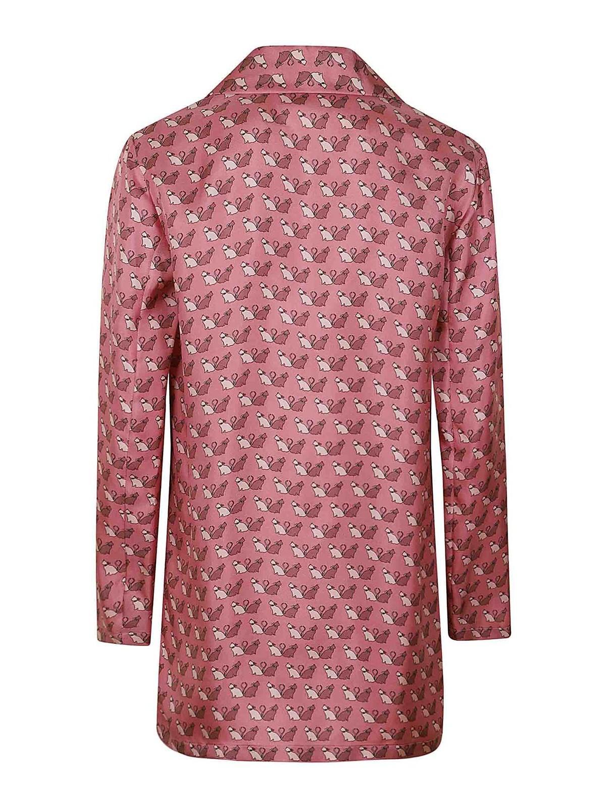 MAX MARA Studio Blusa In Pink Product Image