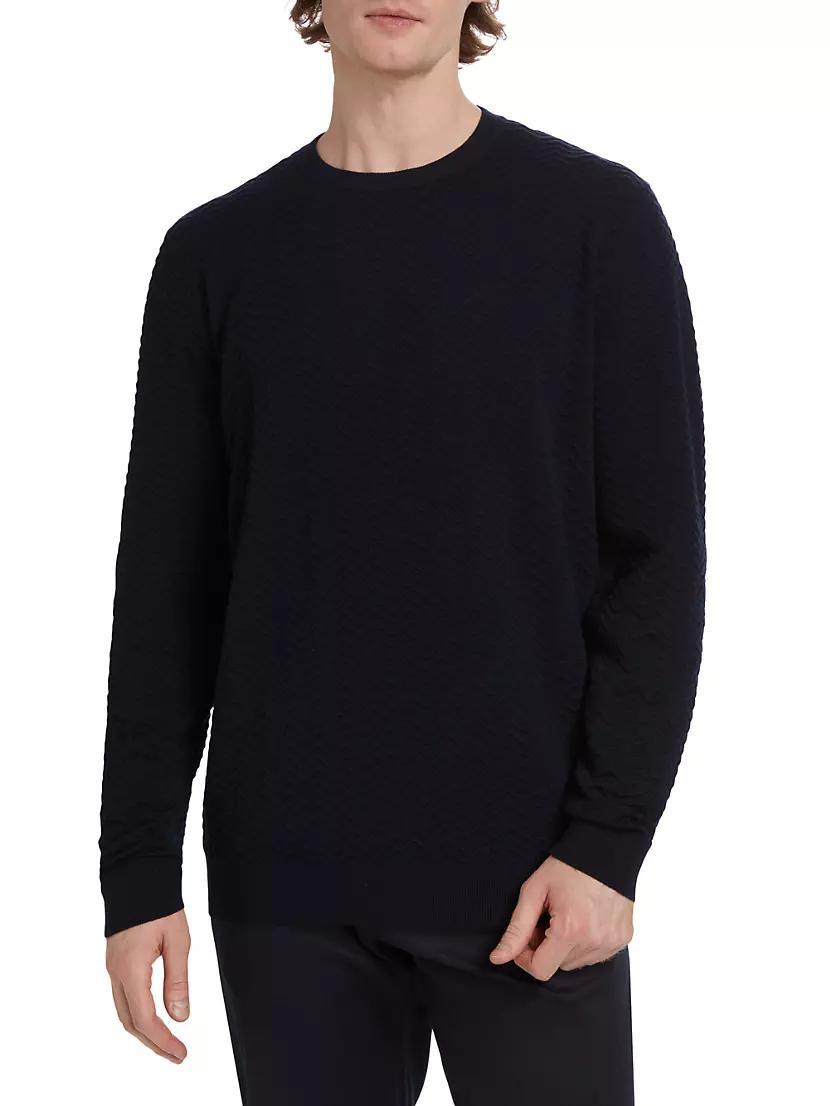 Wool-Blend Crewneck Sweater Product Image