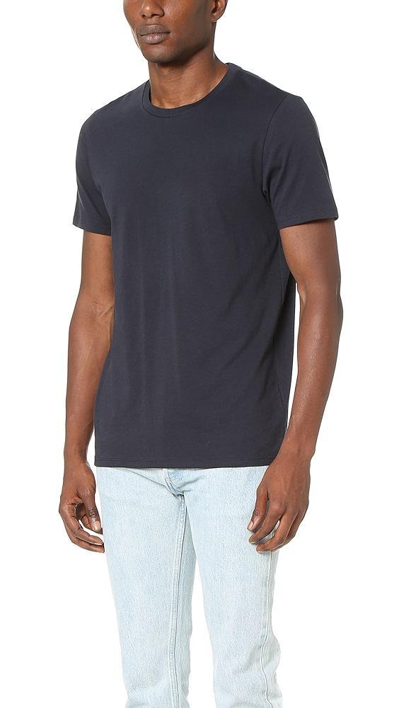 Vince Short Sleeve Pima Crew Neck Tee | Shopbop Product Image