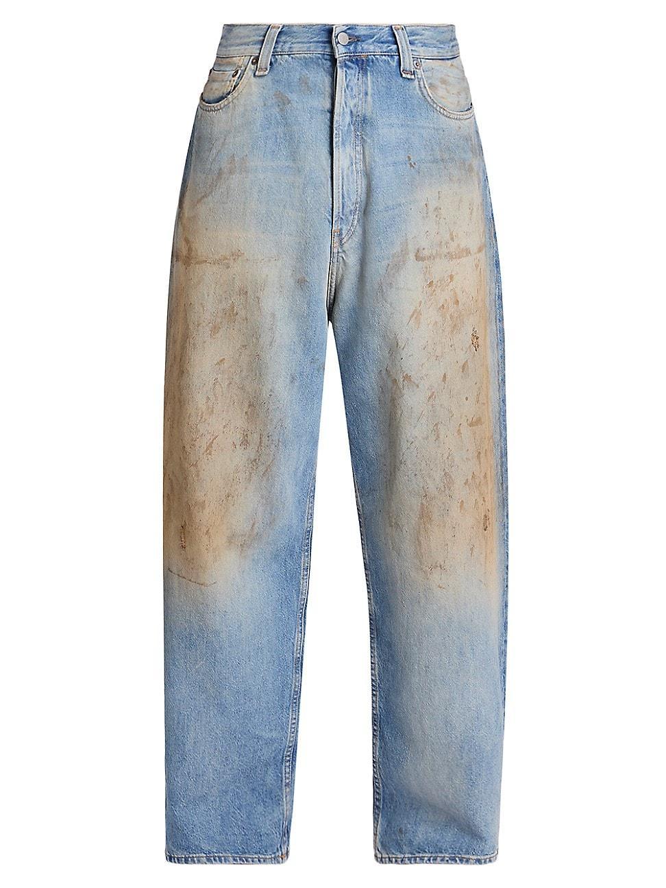 Mens Penicillin Distressed Relaxed-Fit Jeans Product Image