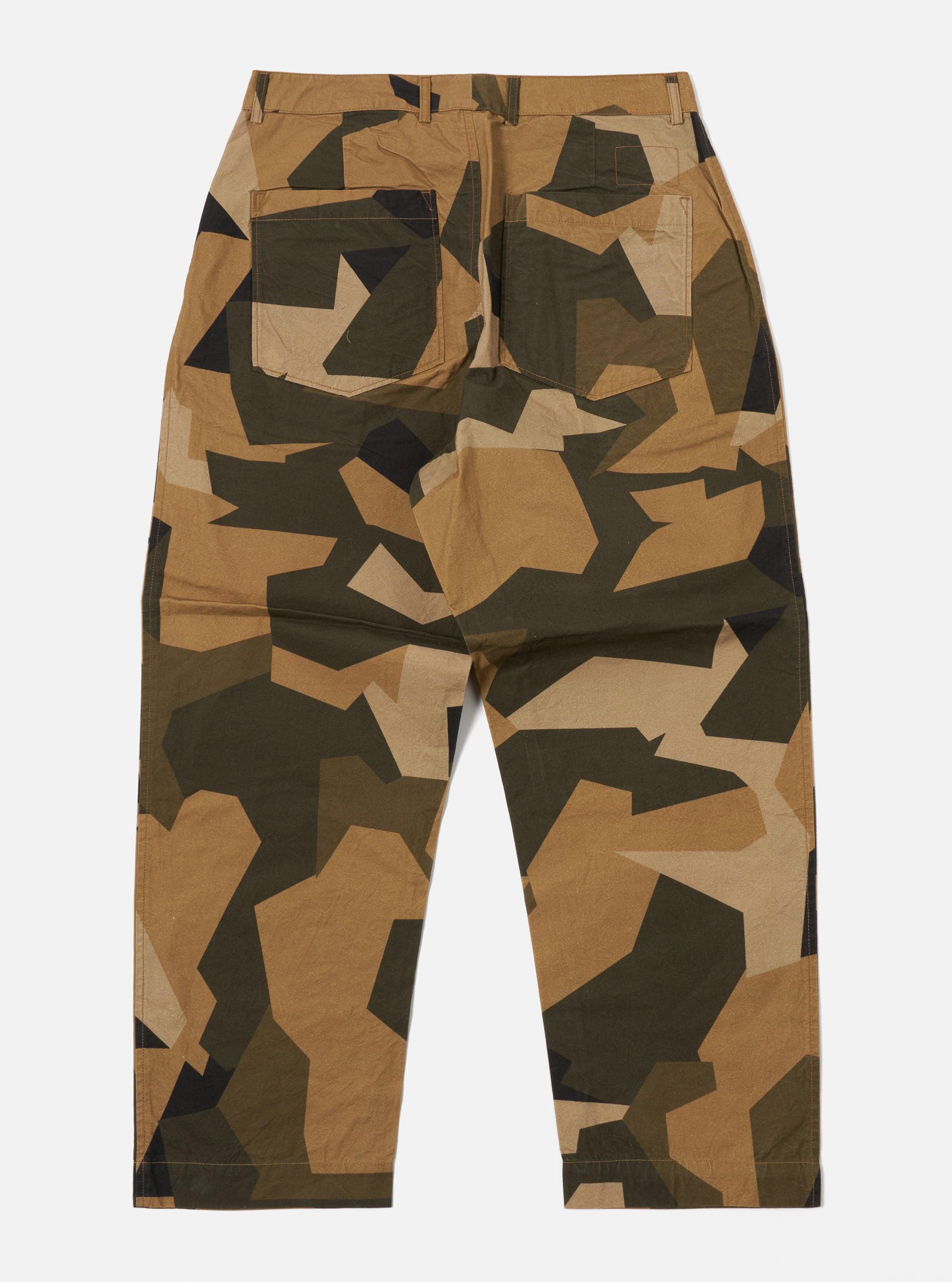 Universal Works Duke Pant in Brown Swedish Camo Product Image