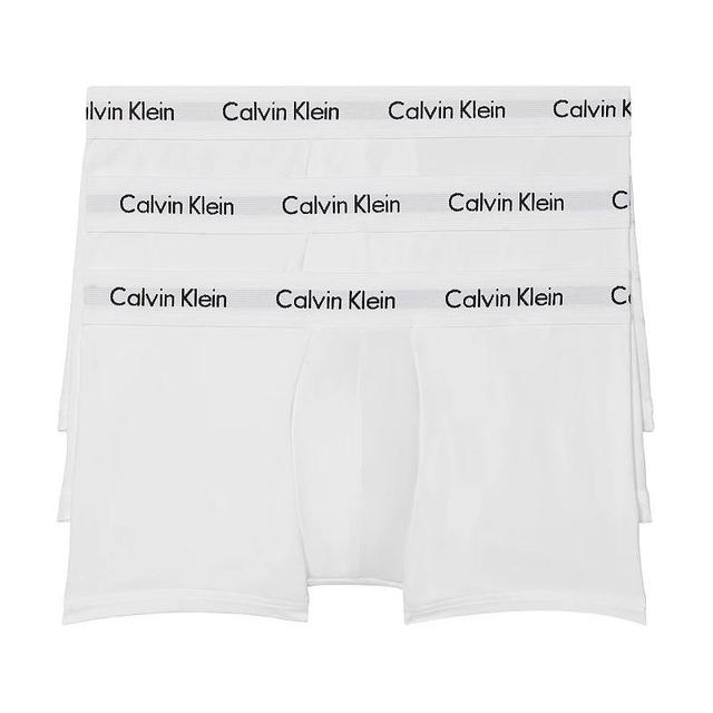 Calvin Klein Underwear Cotton Stretch Low Rise Trunks 3-Pack Men's Underwear Product Image