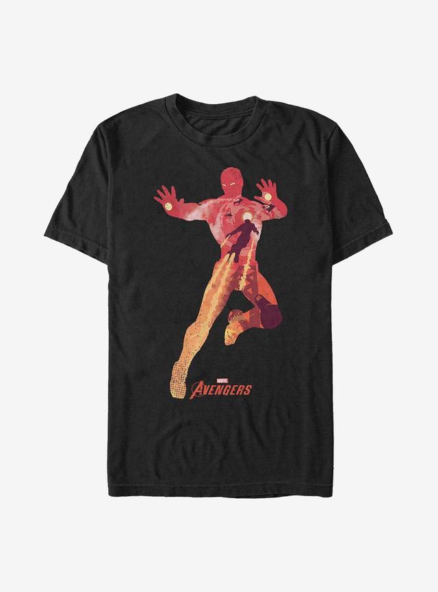 Marvel Iron Man Scene T-Shirt Product Image