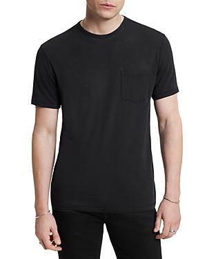 John Varvatos Bond Burnout Pocket Tee Product Image