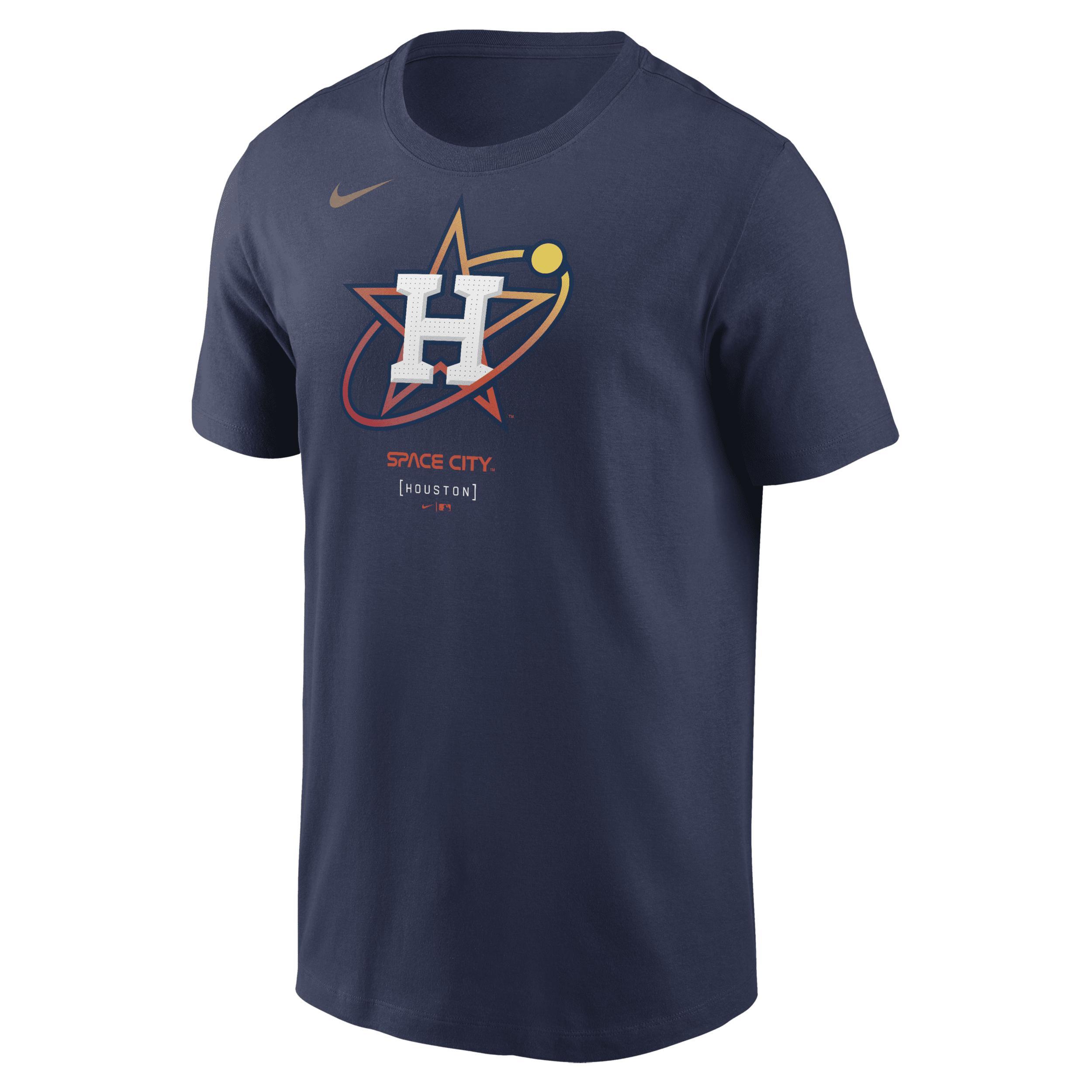 Mens Nike Navy Tennessee Titans Essential Blitz Lockup T-shirt Product Image