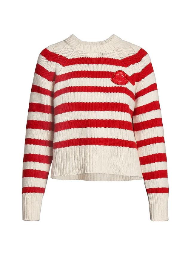 Womens Archivio Creativo Stripe Wool Sweater Product Image