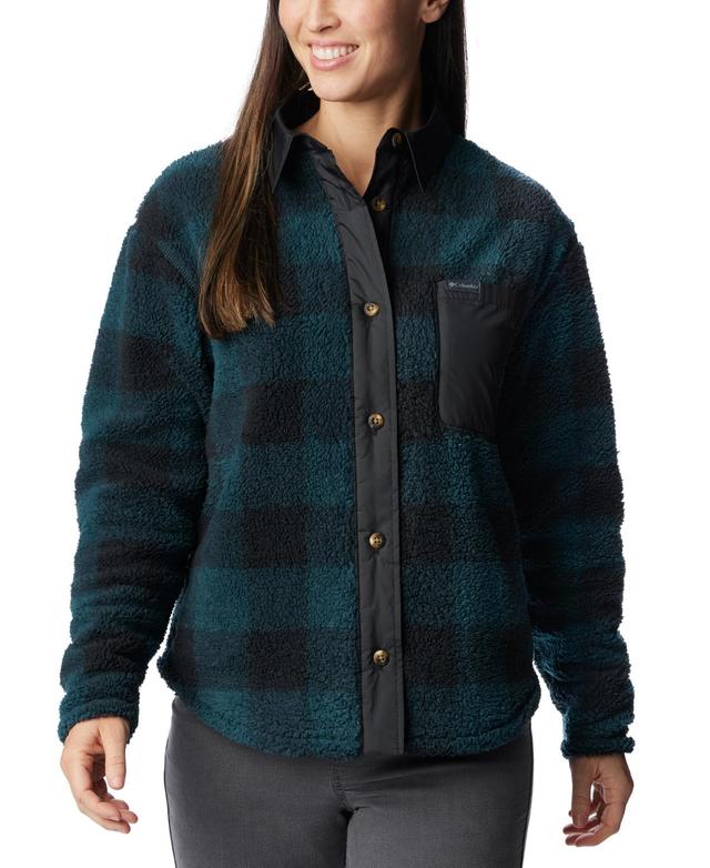 Columbia Womens West Bend Fleece Shirt Jacket Product Image