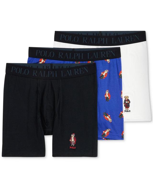 Polo Ralph Lauren Mens 3-Pk. Boxer Briefs Holiday Gift Set Product Image