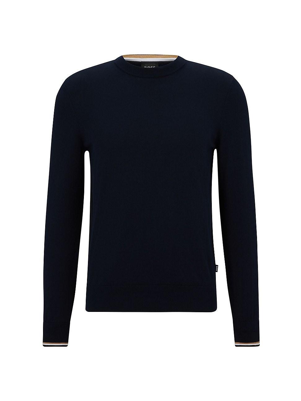 Mens Organic-Cotton Sweater Product Image