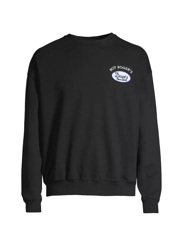 Roy Roger's x Dave's New York Crewneck Cotton Sweatshirt Product Image